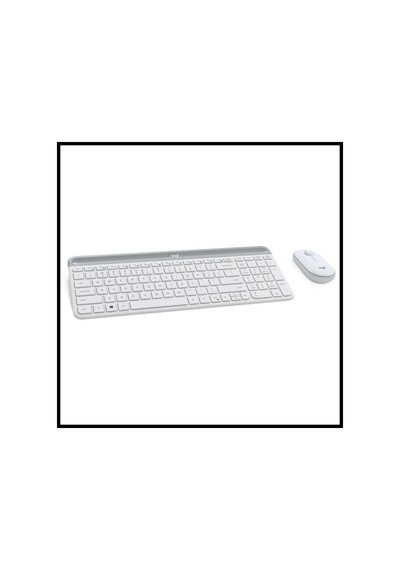 Logıtech Mk470 Beyaz, 920-009436, Kablosuz, Türkçe Q, Klavye Mouse Set Diğer