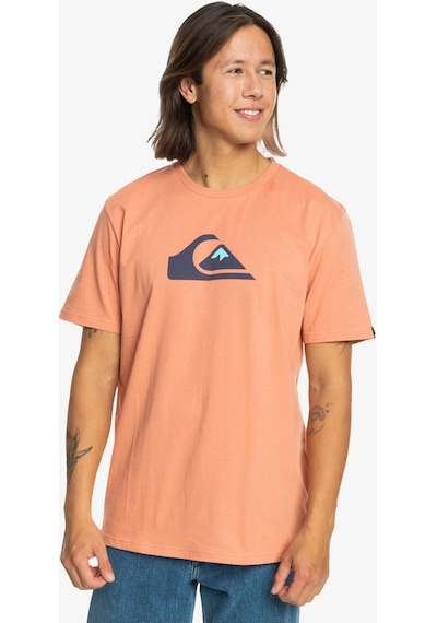 Quiksilver Comp Logo Ss Canyon Clay Erkek T-Shırt Eqyzt07658-Mjr0 001