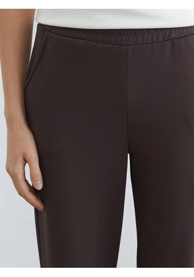 Lc Waikiki Kahverengi Beli Lastikli Kadın Jogger Eşofman Altı