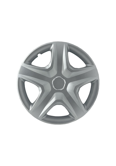 Renault Clio Symbol Megane 15" İnç Uyumlu 4 Adet 1 Takım Gri Jant Kapağı