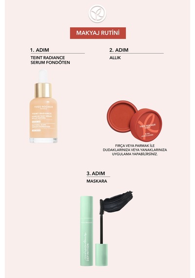 Yves Rocher Krem Allık - Lip And Cheek 2 Si 1 Arada 40. Egzotik Kırmızı