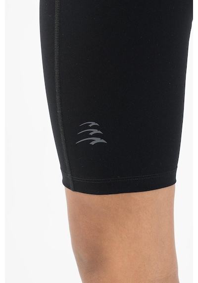 Maraton Active Slimfit Kadın Şort Fitness Siyah Şort 22282-siyah