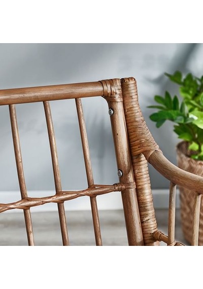 Ikea Holmsta Rattan Koltuk, Rattan Çok Renkli