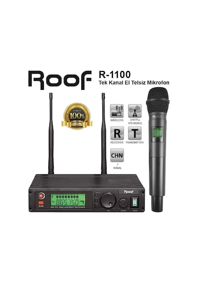 Roof R-1100 El Telsiz Mikrofon