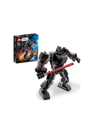 Vader Robotu 75368-6 Yaş Ve Üzeri Hayranı Çocuklar İçin Yaratıcı Oyuncak Yapım Seti 139 Parça