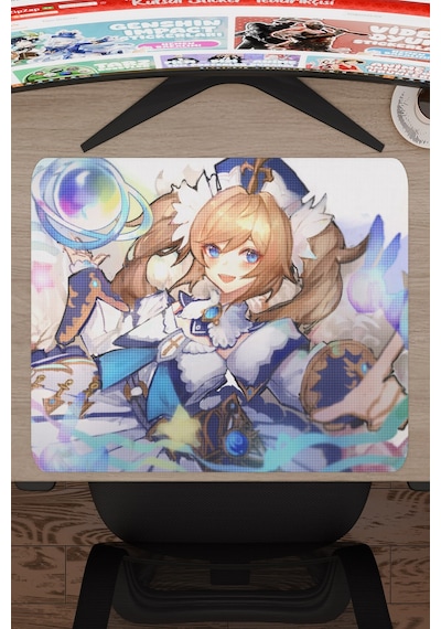 Barbara Genshin Impact Anime Gacha V5 - 48x40 Xl Gaming Mouse Pad Fare Altlığı