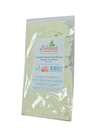 Lokman Avm Yemeklik Öğütülmüş Et Bulyon Karışımı 100 G