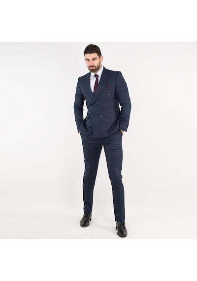 Apartro Kruvaze Slimfit Erkek Takım Elbise