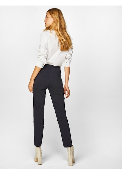 Faik Sönmez Kadın Slim Fit Klasik Pantolon B00052 Lacivert