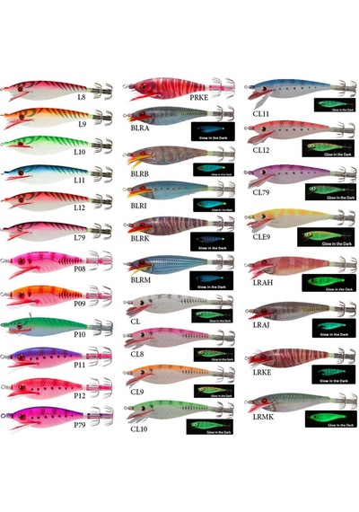 Yozuri Squid Jig Ultra Cloth-Bavc Kalamar Sahte Balığı (546809737)