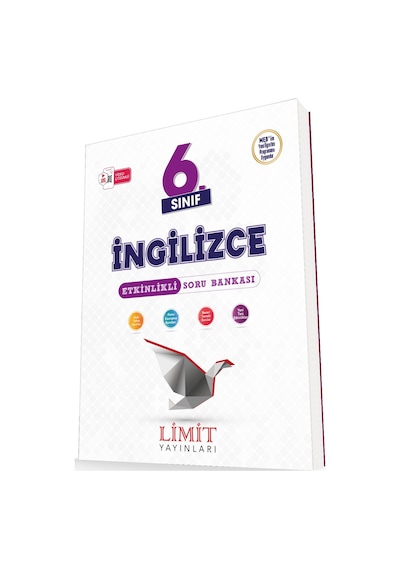 Limit 2026 6. Sınıf İngilizce Etkinlikli Soru Bankası Güncel Müfredat