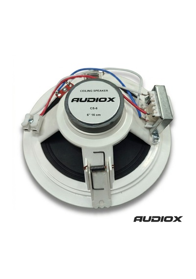 Audıox Cs-6 6" 16 Cm Hat Trafolu Tavan Hoparlörü Gömme Alçıpan Asma Tavan Hoparlörü