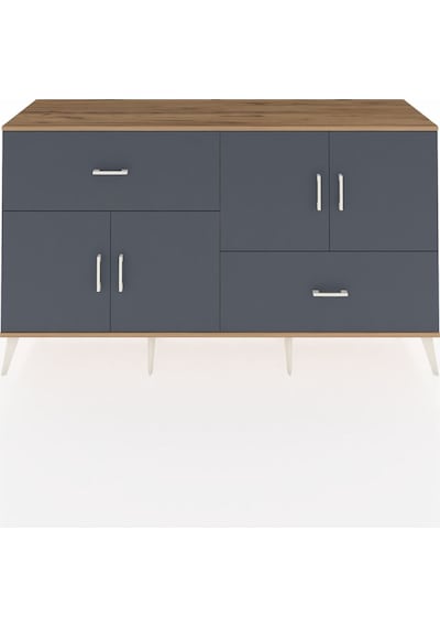 Hyperion Konsol 3 Raflı 2 Çekmeceli 4 Kapaklı 176x44x99 Çam-antra Çam-antrasit Hyperion Konsol 3 Raflı 2 Çekmeceli 4 Kapaklı 176x44x99 Çam-antra Çam-antrasit
