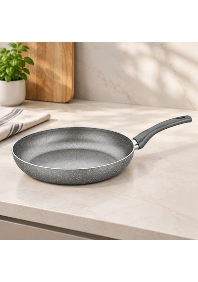 Granit Tava 24 Cm Tek Saplı Çok Renkli