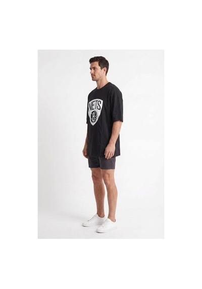 Blow Up Nets Siyah T-shirt Oversize 142174 SİYAH