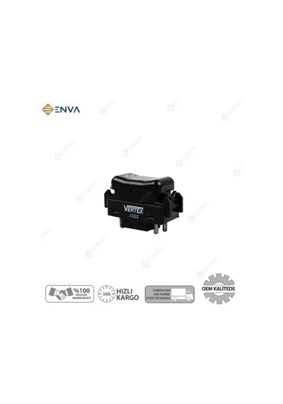 Mercedes W124 Kasa Sağ Arka Cam Açma Düğmesi Anahtarı