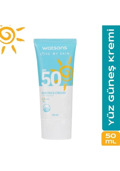 Watsons Sun Yüz Kremi Spf50 50ml