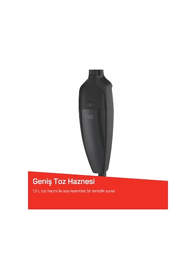 Arzum Felix FL492 Polvo Pro 1.5 L Toz Hazneli 800 W Yıkanabilir Filtreli Dikey Elektrikli Süpürge