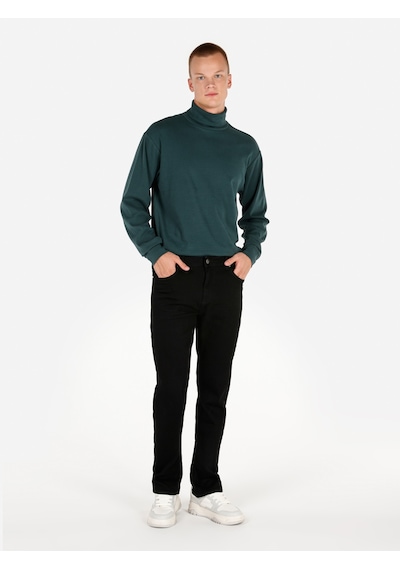 Colin's Colins Normal Kesim Balıkçı Yaka Yeşil Erkek Uzun Kol Tişört Cl1066054 Koyu Yeşil Colin's Colins Normal Kesim Balıkçı Yaka Yeşil Erkek Uzun Kol Tişört Cl1066054 Koyu Yeşil