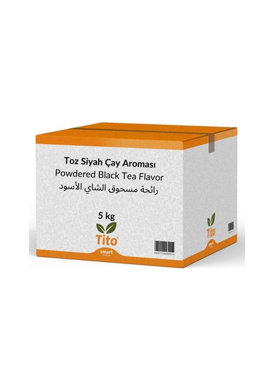 Toz Siyah Çay Aroması 5 Kg