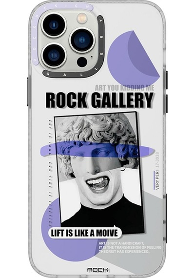 Rock Apple Uyumlu iPhone 13 Pro Max Kılıf Inshare Serisi - David David