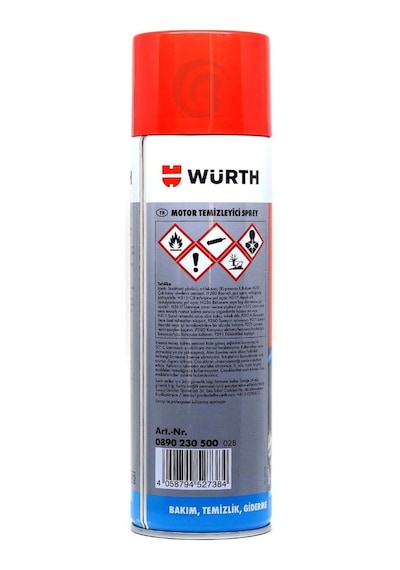 Hızlı Motor Temizleme Spreyi 500 Ml Würth