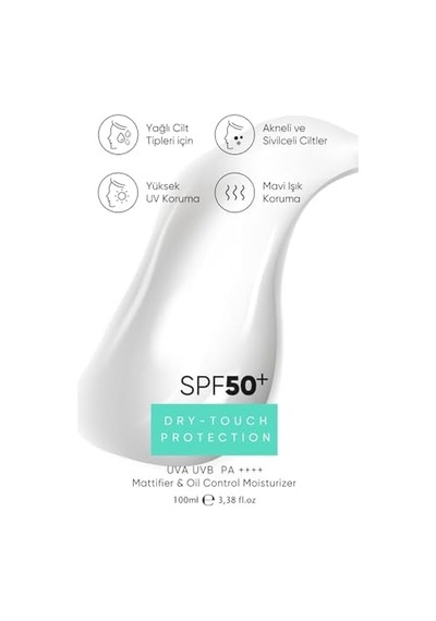 Yağlı Ciltler İçin Mat Bitişli 50spf Uva 62807863
