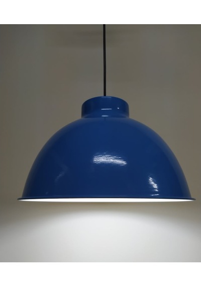 Metal Mavi Beyaz Retro Dekoratif Kafe Mutfak Sarkıt Avize (536637337)