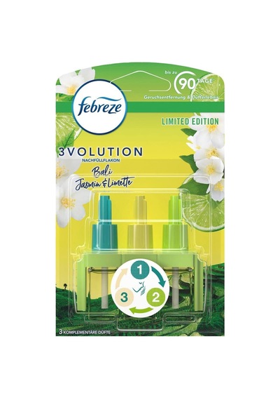 Febreze 3volution Bali Yasemin &amp Misket Limonu, 3 Değişken Kokularla Mücadele Kokusu Diğer