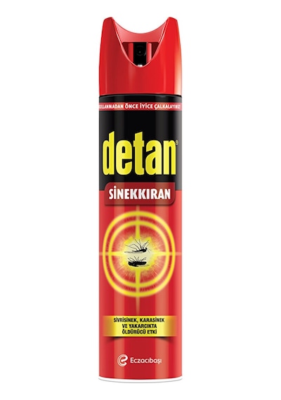 3 Adet Detan Sinekkıran Su Bazlı 275 Ml