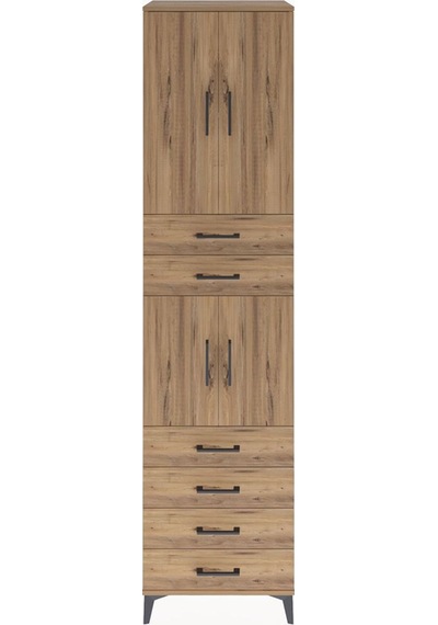 Hyperion Dolap 3 Raflı 6 Çekmeceli 4 Kapaklı 60x44x243 Çam-çam Çam Hyperion Dolap 3 Raflı 6 Çekmeceli 4 Kapaklı 60x44x243 Çam-çam Çam