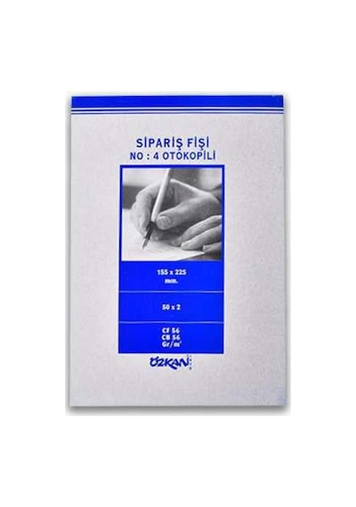 0209 Sipariş Fişi Otokopili Büyük 2x50