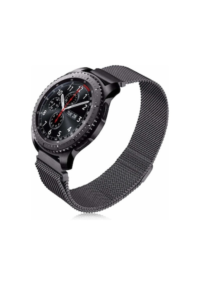 Huawei Watch Gt 3 46mm Uyumlu Krd-12 Metal İktk Kordon-siyah