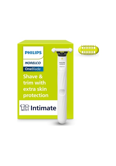Philips Norelco Oneblade Unisex Samimi Kasık Ve Kişisel Vücut Bakım Ve Düzeltici, Qp1924/70