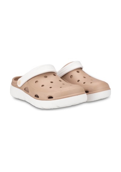 Forelli 23704 Suya Uygun Unisex Terlik Kum