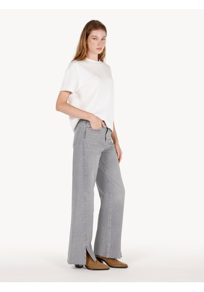 Colins 970 Berry Normal Kesim Gri Kadın Pantolon Cl1072703 Denim