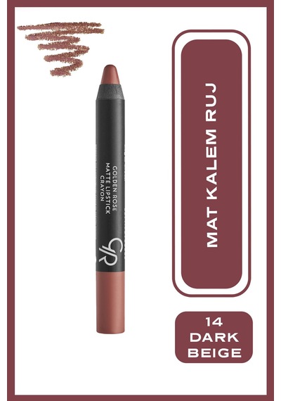 Mat Kalem Ruj - Matte Lipstick Crayon No: 20 0