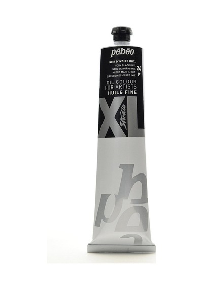 Pebeo Huile Fine XL 200 ML Yağlı Boya 24 - Ivory Black