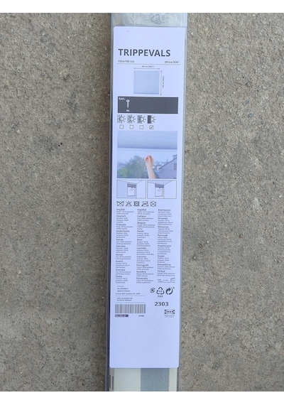 Ikea Trippevals Karartma Jaluzi Stor Perde 100x195cm Çok Renkli