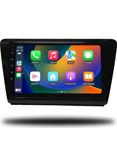 Avaydel Skoda Rapid Android Carplay Multimedya 2013-2018 8GB RAM + 128GB Hafıza + 4 Çekirdek