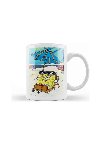 Sünger Bob Sponge Bob 01 Kupa Bardak Porselen Karışık