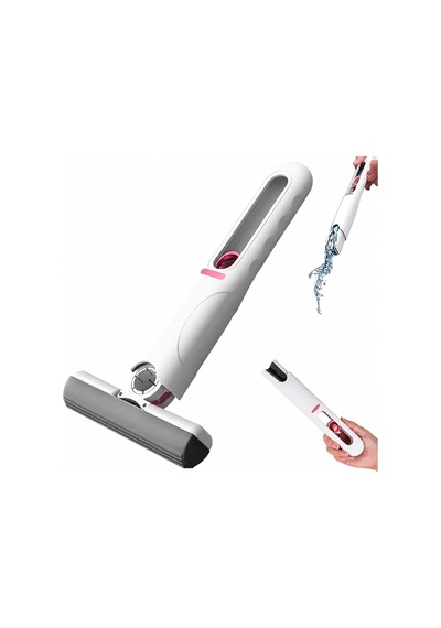 Mini El Mopu, Kendinden Çekçekli Su Emici Mikrofiber Başlıklı Yüzey Temizleme Aparatı, Ev Yüzeyleri Ve Araba Camı İçin Çok Amaçlı Kompakt Mini Mop Çok Renkli