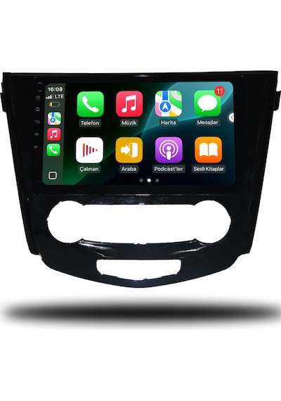 Carplayer Nissan Qashqai 2014-2021 Manuel Klima Uyumlu Android Multimedya 4gb Ram 32gb Hafıza