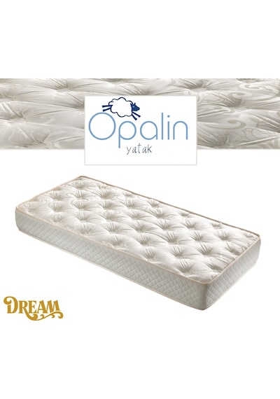 Uzunbebe 130X200 Opalin Ortopedik Lüx Jakarlı  Yaylı Yatak