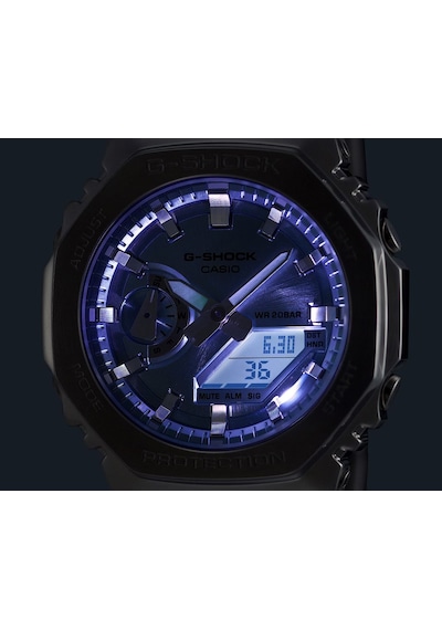 Casio Gm-2110d-8adr Kol Saati Metalik