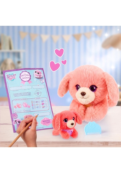 Scruff A Luvs Anne Ve Yavrusu S3 Retriever Pelüş Cru13000 Çok Renkli