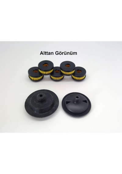 Atiker Gaz Kesici Valfi Filtresi 5 Li Paket (Eski Tip Çanaklı) 7694632642218 Çok Renkli