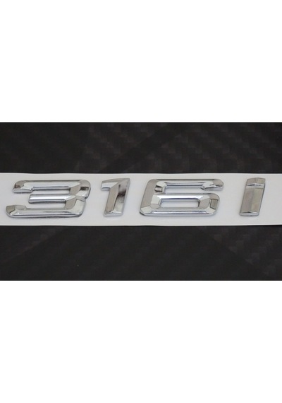 Dk Tuning Bmw 316i Bagaj Krom Metal Yazı Logo Arma