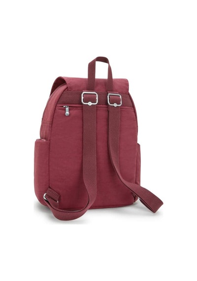 Kipling City Zip S Küçük Boy Sırt Çantası Bordo