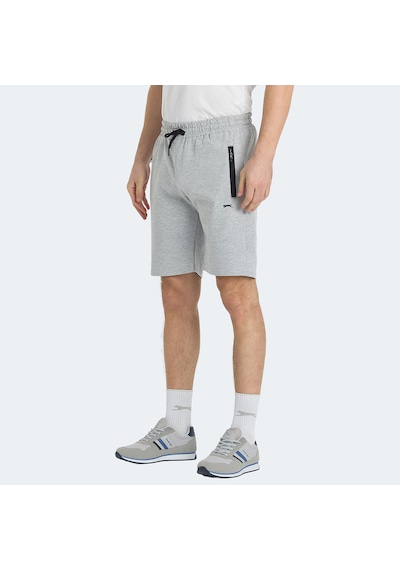 Slazenger OVER 2 li Set Erkek  Siyah - Gri Şort